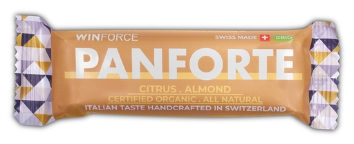 [5001Z] Winforce PANFORTE Bio-Mandelriegel Citrus Almond