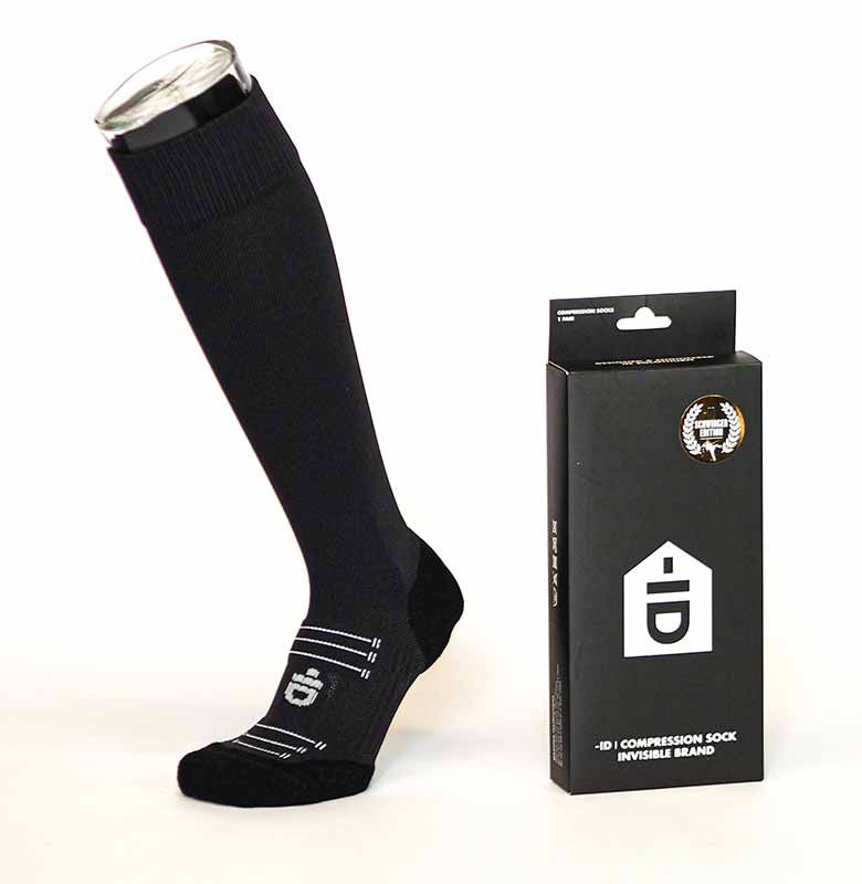 -ID Compression Sock - invisible Brand - Stucki Schwinger-Edition