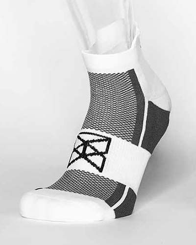 -ID Low Tab Running Socks aus Solothurn - in Weiss