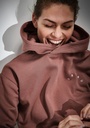 Casall Favourite Crop Hoodie - Chalky Brown