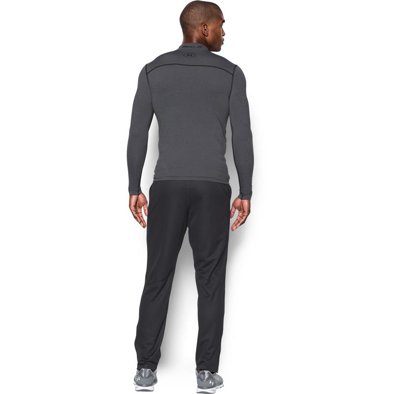 UA CG ARMOUR MOCK in Grau - Rücken