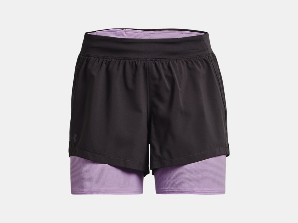 Under Armour Women's Iso-Chill Run 2-in-1 Shorts