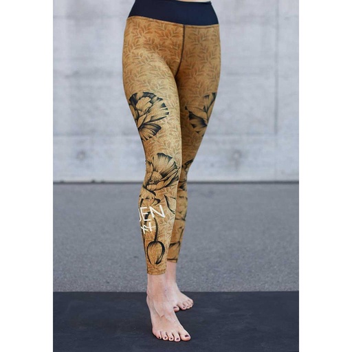 Eden XX Tights Inked Poppy | Frauen Tights