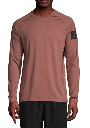 Casall M Rapidry Long Sleeve - Chalky Brown